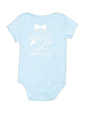 Baby Essentials Short Sleeve Onesie (view 1)