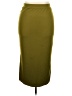 Real Essentials 100% Polyester Solid Green Casual Skirt Size 2X - photo 1