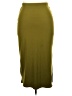 Real Essentials 100% Polyester Solid Green Casual Skirt Size 2X - photo 2