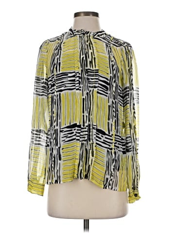 Diane von Furstenberg Long Sleeve Blouse (view 1)
