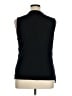 Coldwater Creek Black Sleeveless Blouse Size 16 - photo 2
