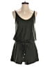 Lou & Grey Solid Green Romper Size XS - photo 1
