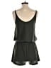 Lou & Grey Solid Green Romper Size XS - photo 2