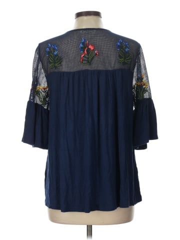 Studio JPR 3/4 Sleeve Blouse (view 2)