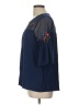 Studio JPR Blue 3/4 Sleeve Blouse Size L - photo 5