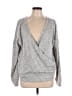 Zella Gray Long Sleeve Top Size L - photo 1