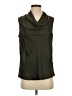 Vince Camuto 100% Polyester Green Sleeveless Blouse Size XS - photo 1