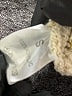 Mizumi Metallic Ivory Pullover Sweater Size S - photo 8