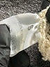 Mizumi Metallic Ivory Pullover Sweater Size S - photo 9