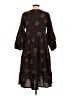 Toad & Co 100% Cotton Stars Brown Casual Dress Size S - photo 2