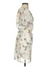 Primark Floral Ivory Cocktail Dress Size 4 - photo 4