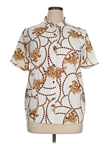 Koandaily Short Sleeve Blouse (view 1)
