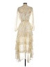 Maje Ivory Gold Cocktail Dress Size EU (FR) 36 / US 4 (estimated) - photo 2