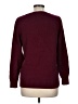 Karen Scott 100% Cotton Burgundy Pullover Sweater Size M - photo 2
