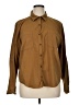 Orvis Solid Brown Long Sleeve Button-Down Shirt Size XL - photo 1