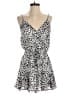 Mi ami 100% Polyester Animal Print White Romper Size M - photo 1