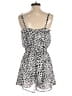 Mi ami 100% Polyester Animal Print White Romper Size M - photo 2