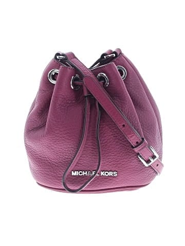 MICHAEL Michael Kors Leather Bucket Bag (view 1)