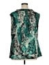 Alfani Teal Sleeveless Blouse Size 1X - photo 2