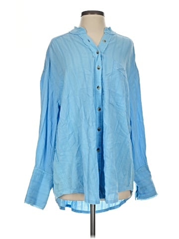We the Free Long Sleeve Button-Down Shirt (view 1)