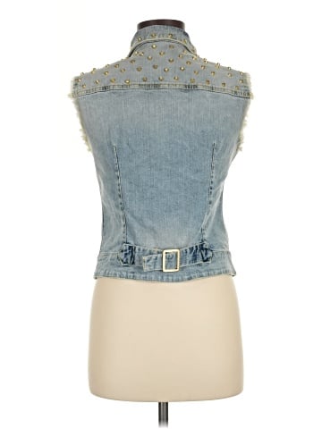 Romeo & Juliet Couture Denim Vest (view 2)