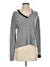 Monrow Color Block Gray Wool Pullover Sweater Size S - photo 1