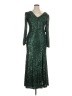 X by Xscape Green Cocktail Dress Size 16 (petite) - photo 1