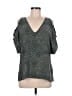Parker 100% Silk Green Sleeveless Silk Top Size M - photo 1