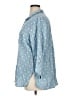 John Mark Polka Dots Blue 3/4 Sleeve Button-Down Shirt Size 1X - photo 5