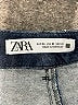 Zara Chevron-herringbone Blue Jeans Size 2 - photo 4