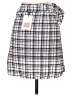 Sister Plaid Gray Casual Skirt Size S - photo 2
