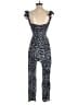 Tiare Hawaii Polka Dots Blue Jumpsuit Size S - photo 2