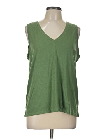 J.Crew Factory Store Sleeveless T-Shirt (view 1)