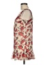 Vanity 100% Polyester Floral Tan Casual Dress Size M - photo 5