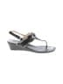 Coach Gray Wedges Size 5 1/2 - photo 1