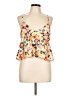 BCBGeneration Yellow Sleeveless Blouse Size L - photo 1