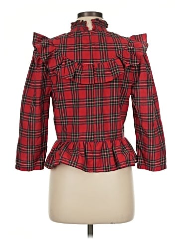 English Factory 3/4 Sleeve Blouse (view 2)