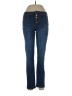 d.jeans Solid Blue Jeans Size 10 - photo 1