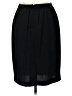 Unbranded Solid Black Casual Skirt Size 10 - photo 2
