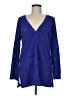 Susan Graver Blue Long Sleeve Top Size M - photo 1