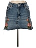 Topshop Blue Denim Skirt Size 4 - photo 1