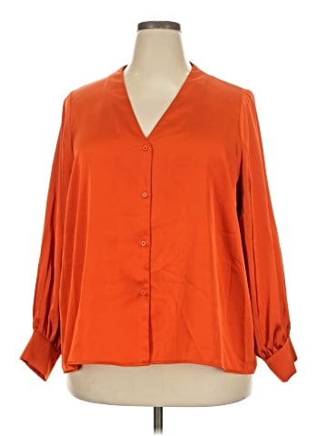 Halogen Long Sleeve Blouse (view 1)