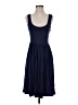 J.Crew Solid Blue Casual Dress Size S - photo 1