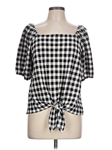 Ann Taylor LOFT Short Sleeve Blouse (view 1)