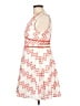 Blue Rain Argyle White Cocktail Dress Size L - photo 5