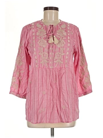 Johnny Was 3/4 Sleeve Blouse (view 1)