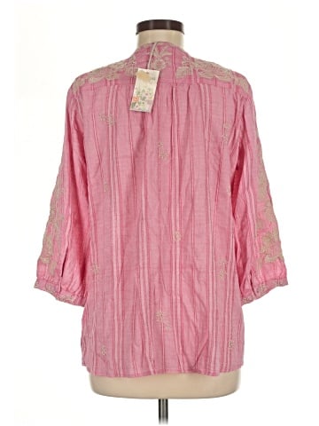 Johnny Was 3/4 Sleeve Blouse (view 2)