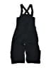 Quiksilver 100% Polyester Black Snow Pants With Bib Size 12 - photo 2