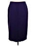 Ann Taylor Solid Purple Formal Skirt Size M - photo 2