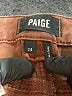 Paige Brown Jeans Size 24 waist - photo 7